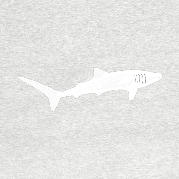 Albino Whale Shark by stargatedalek